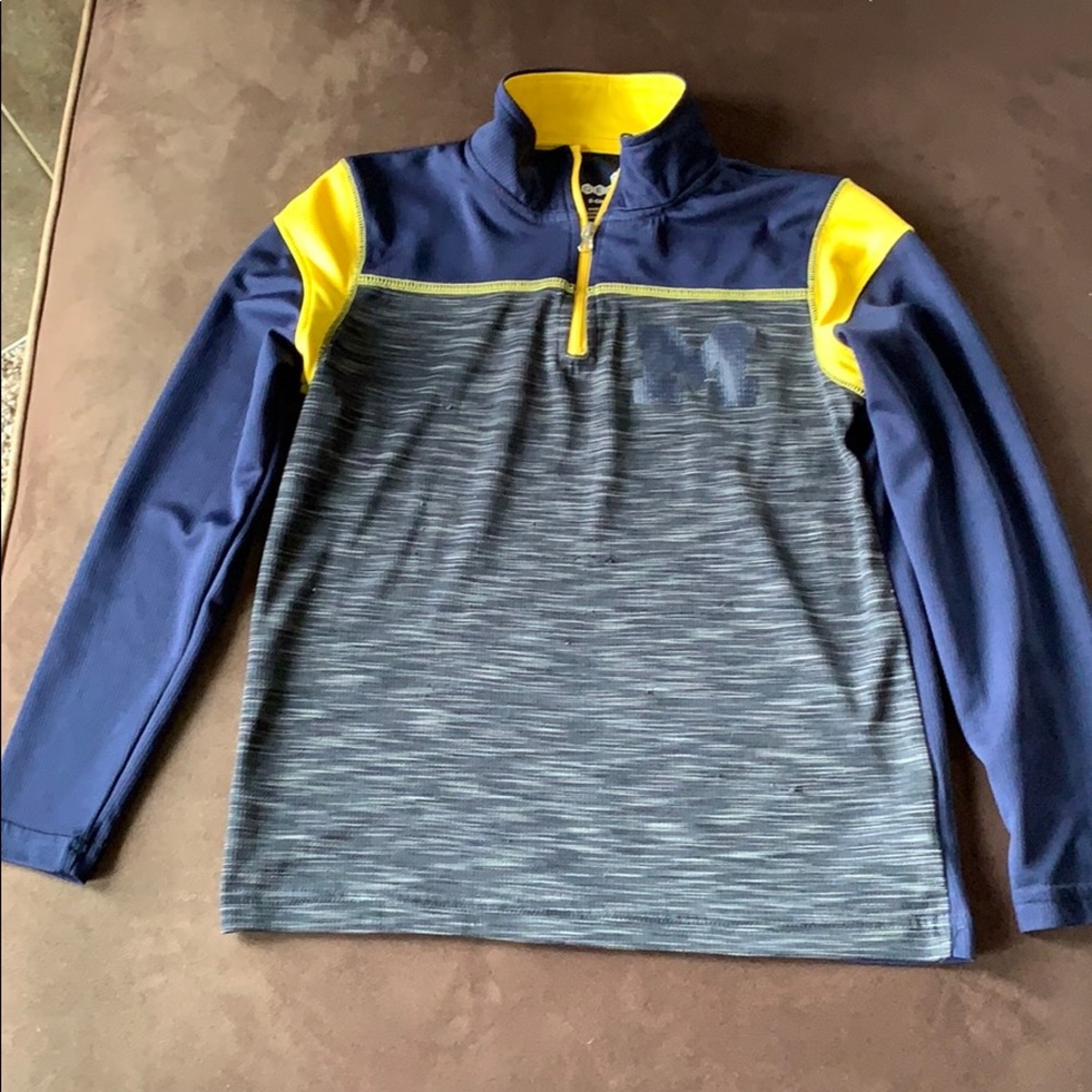 U of M half zip